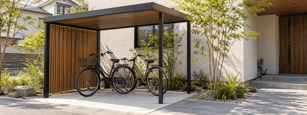 自宅の自転車置き場とは？種類からかかる費用まで詳しく解説