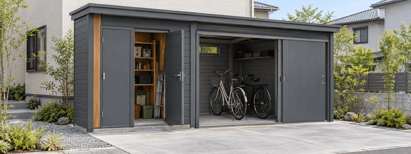 自宅の自転車置き場とは？種類からかかる費用まで詳しく解説